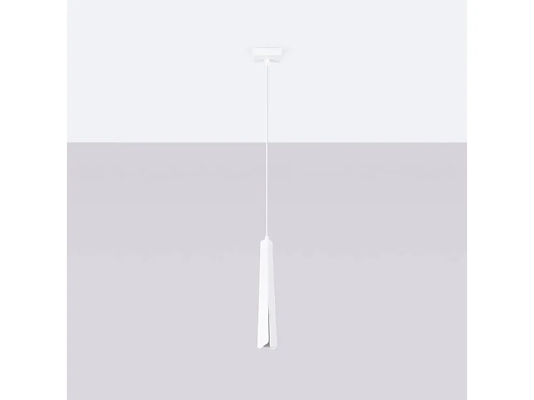 Lampa wisząca PRYSM 1 biała