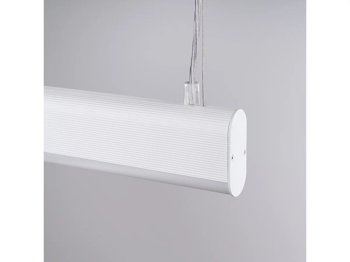 Hanglampen Farge Modern Van  - 1 Lichtbronnen - L.120 X H.150 Cm - Wit