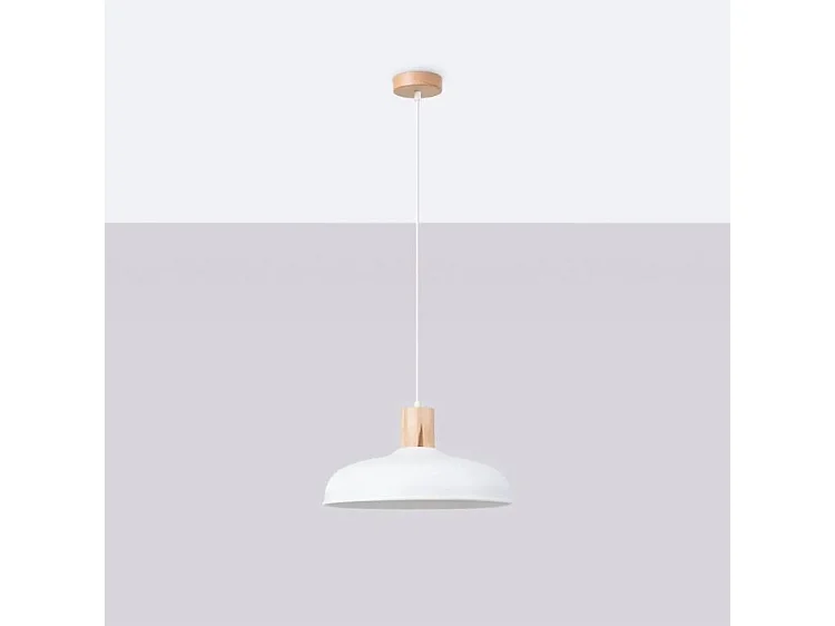 Lampa wisząca INDY biała