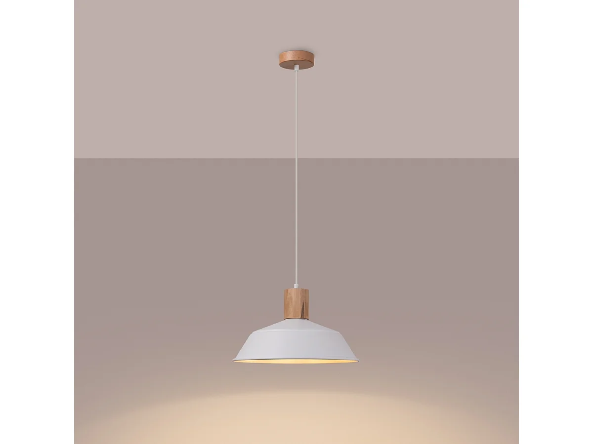 Lampa wisząca FANO biała