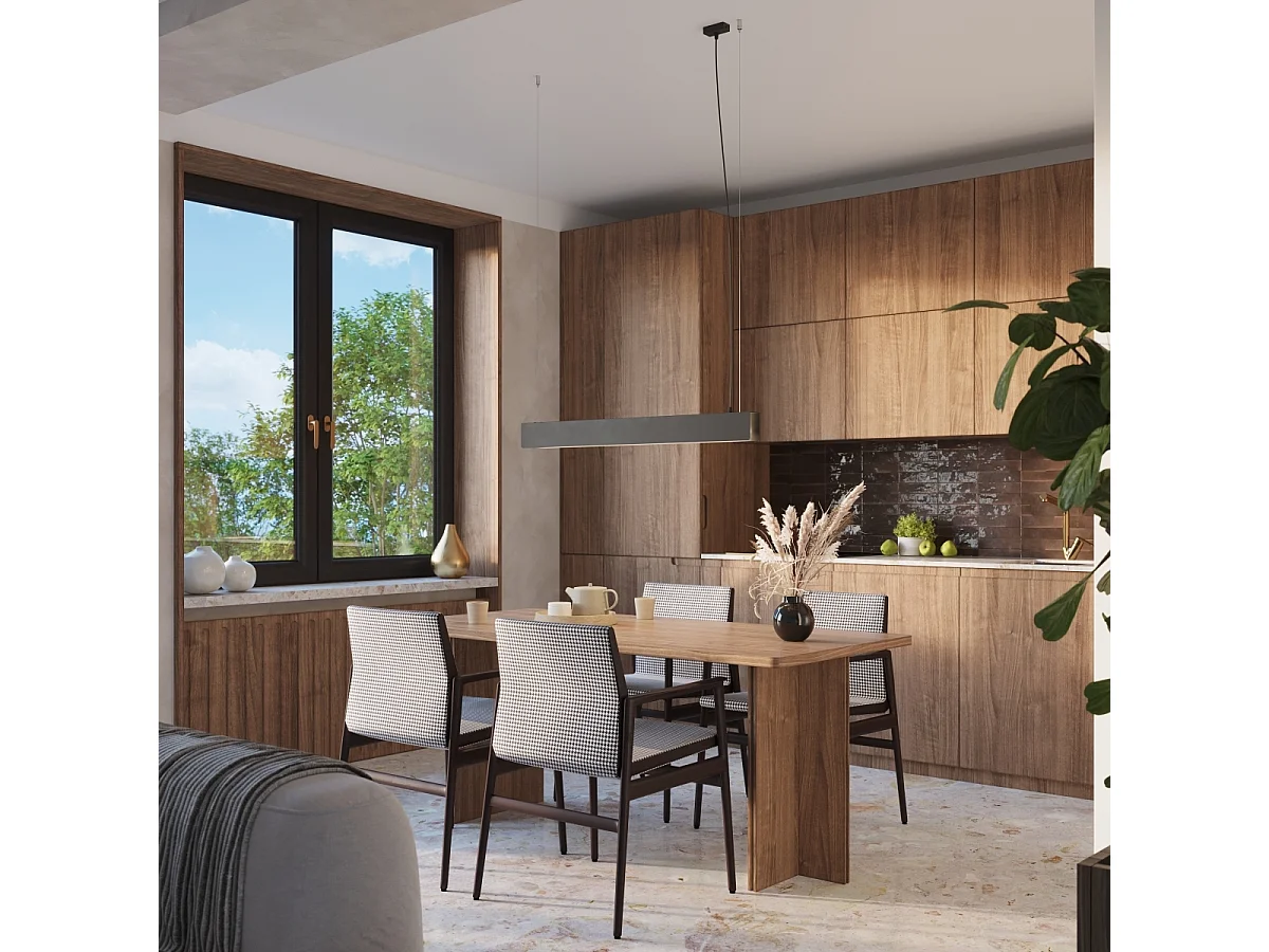 Pendelleuchten Spark Modern Aus  Stahl - 1 Lichtquellen - L.100 X H. Cm - Schwarz