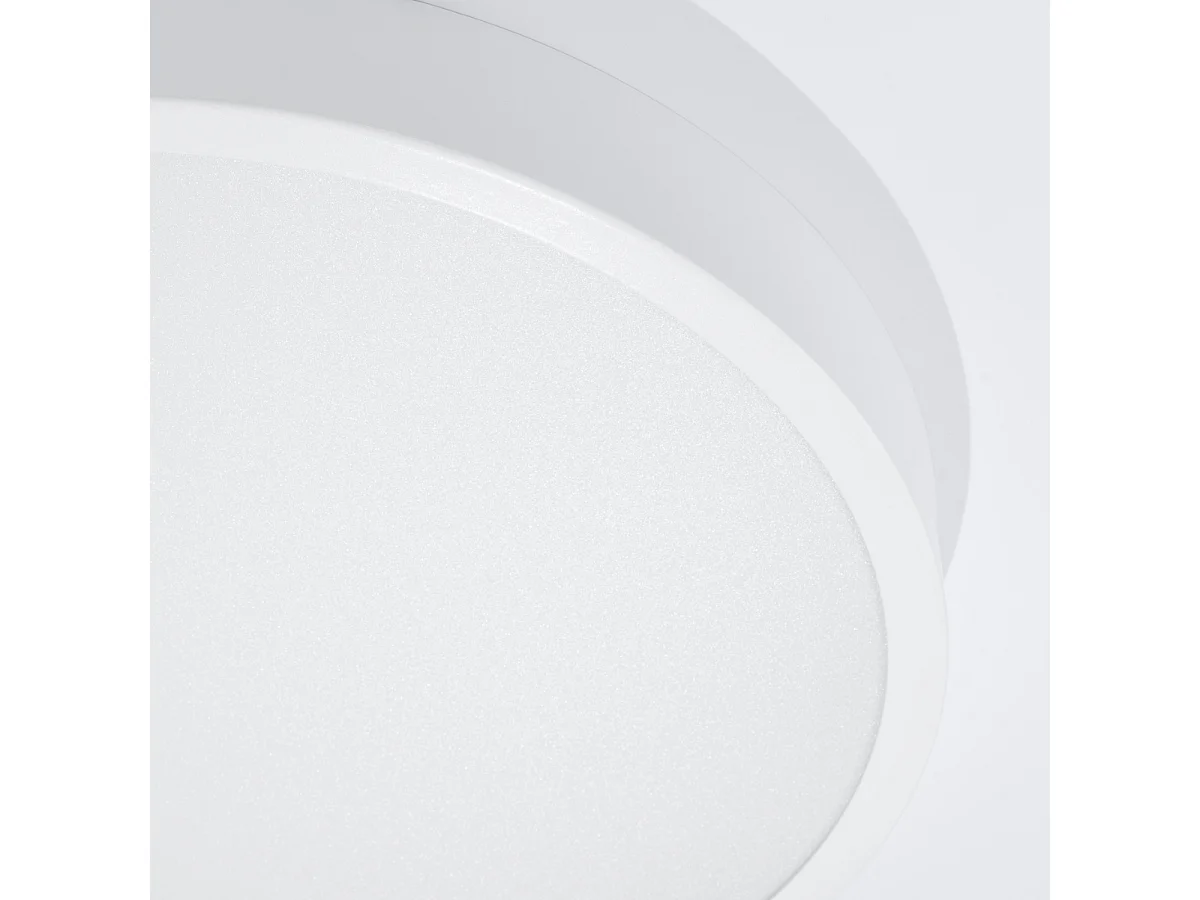 Lampada da soffitto ONYX minimalista di alluminio - 1 sorgenti luminose - L.50 x A.6 cm - bianco