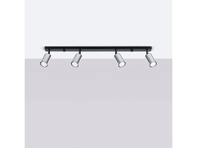 Listwa oświetleniowa WINX 4L czarna/chrom