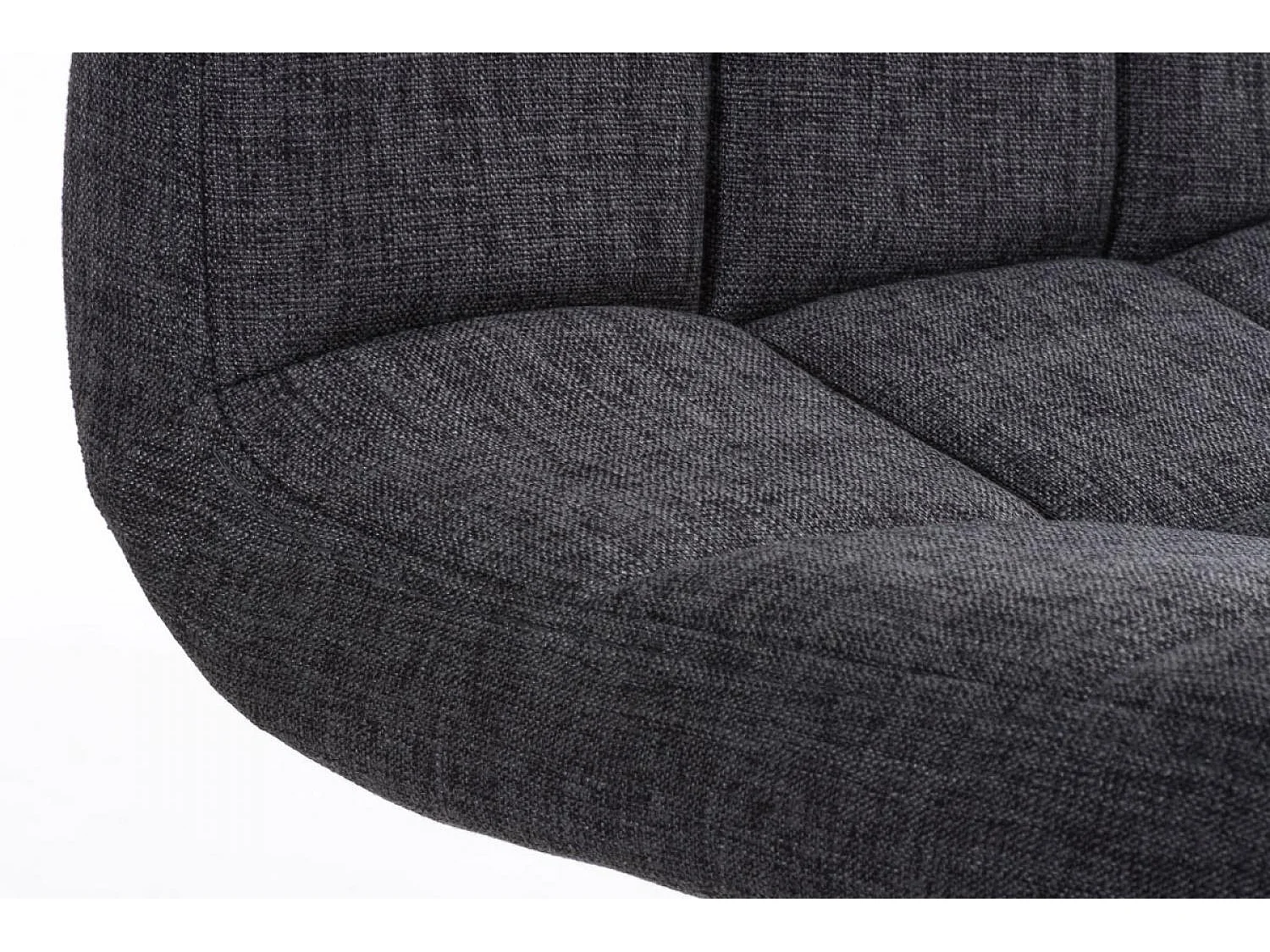 Tabouret de bar - Tissu - Gris clair - Peru