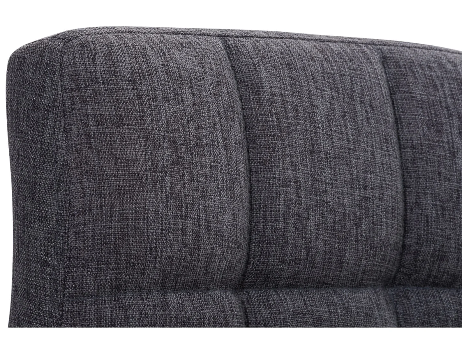 Lot de 2  Tabouret de bar - Tissu - Gris clair - Peru