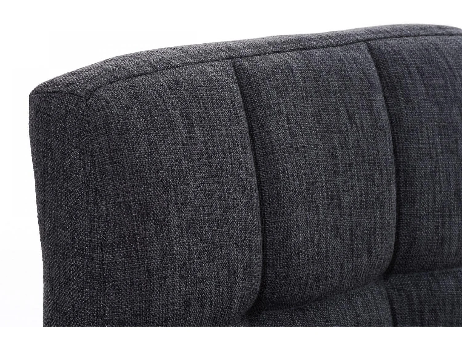 Tabouret de bar - Tissu - Gris foncé - Peru