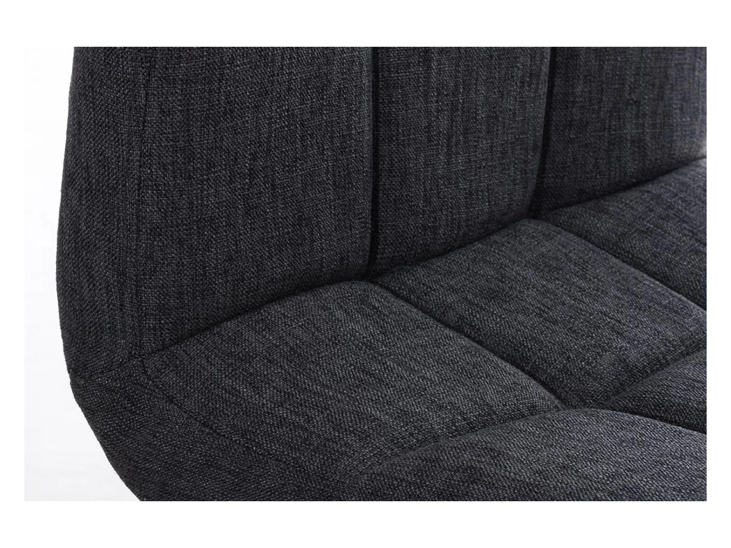 Barhocker - Stoff - dunkelgrau - Peru