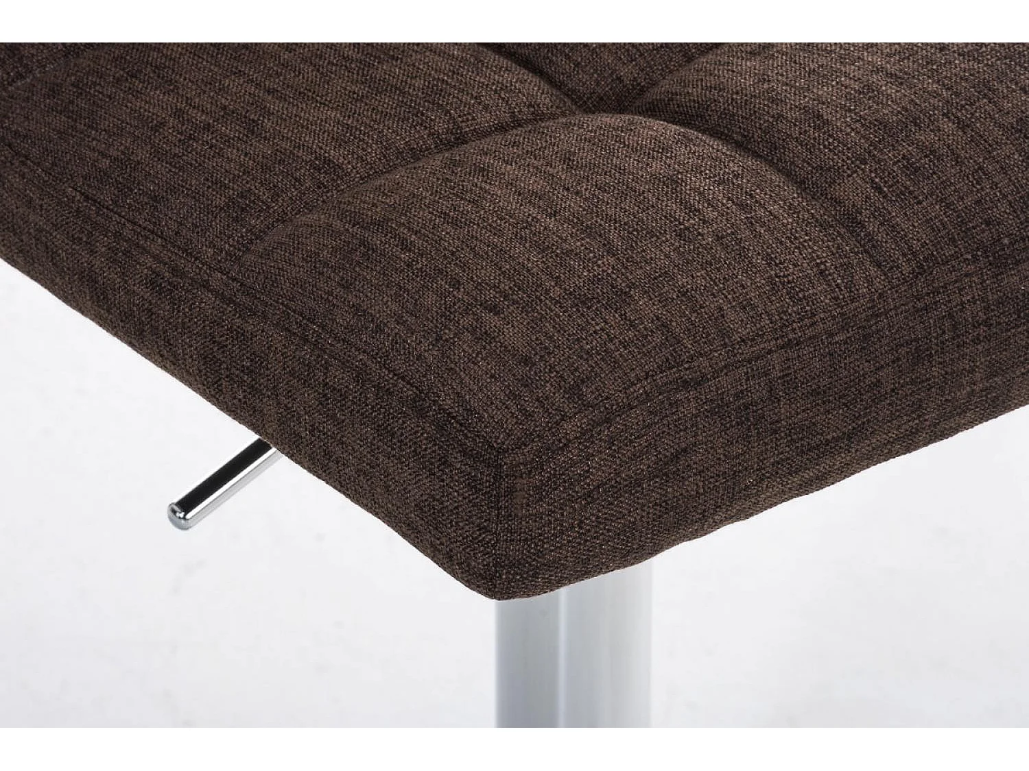 Barhocker - Stoff - braun - Peru