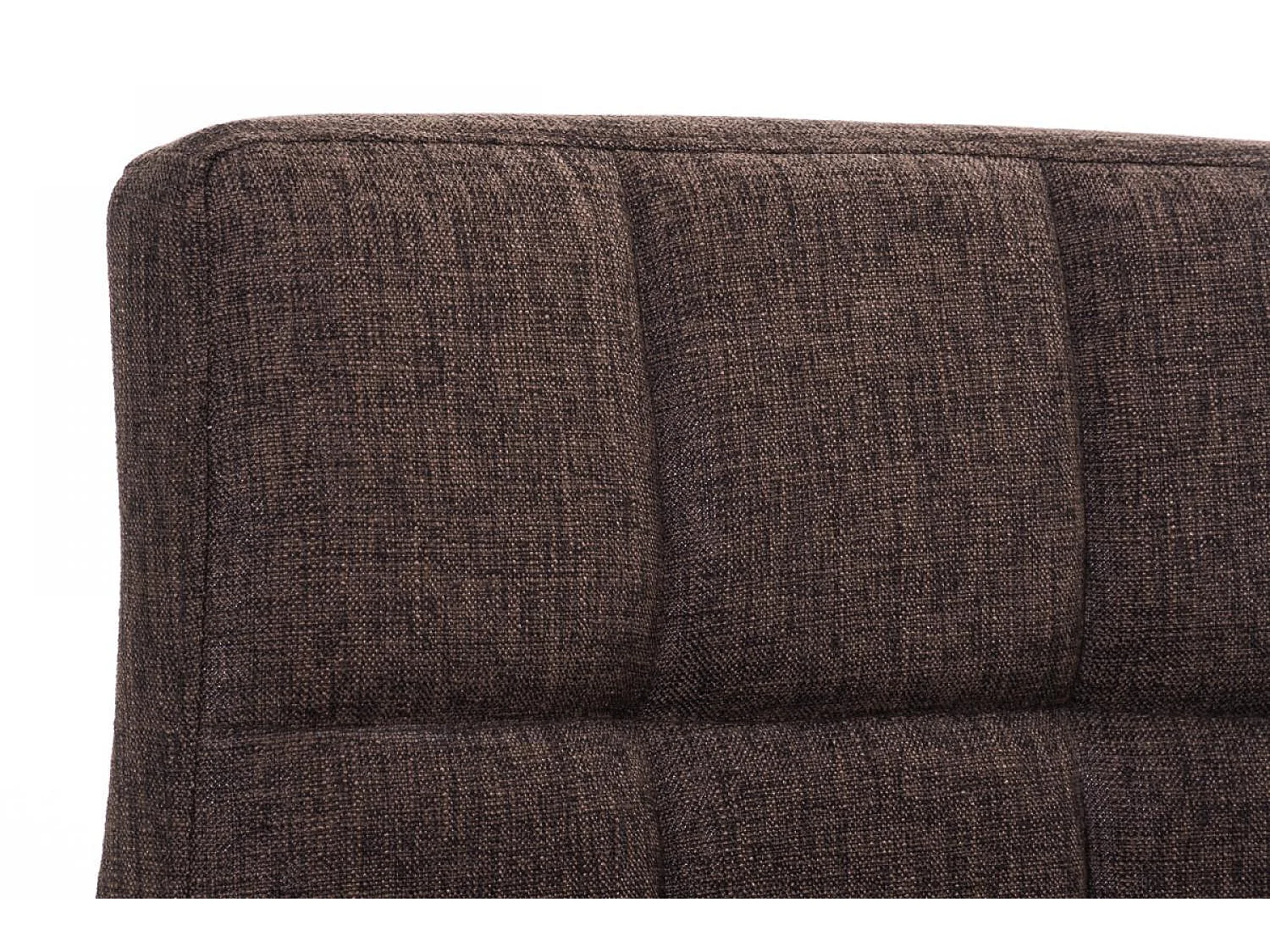 Tabouret de bar - Tissu - Marron - Peru