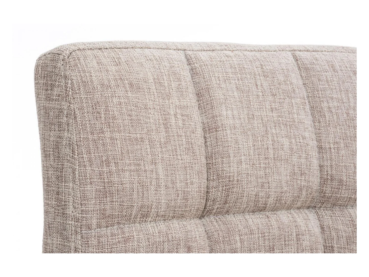 Tabouret de bar - Tissu - Crème - Peru