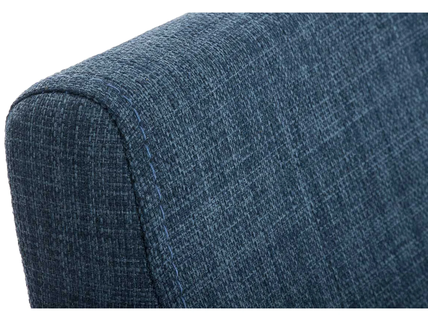 Lot de 2  chaise salle à manger - Tissu - Bleu - Colmar