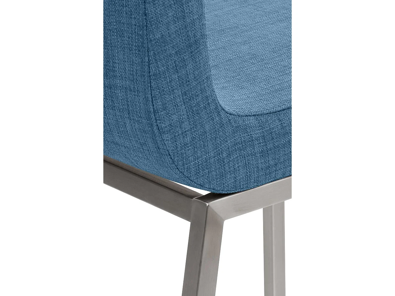 Eetkamerstoelen - Stof - blauw - Colmar