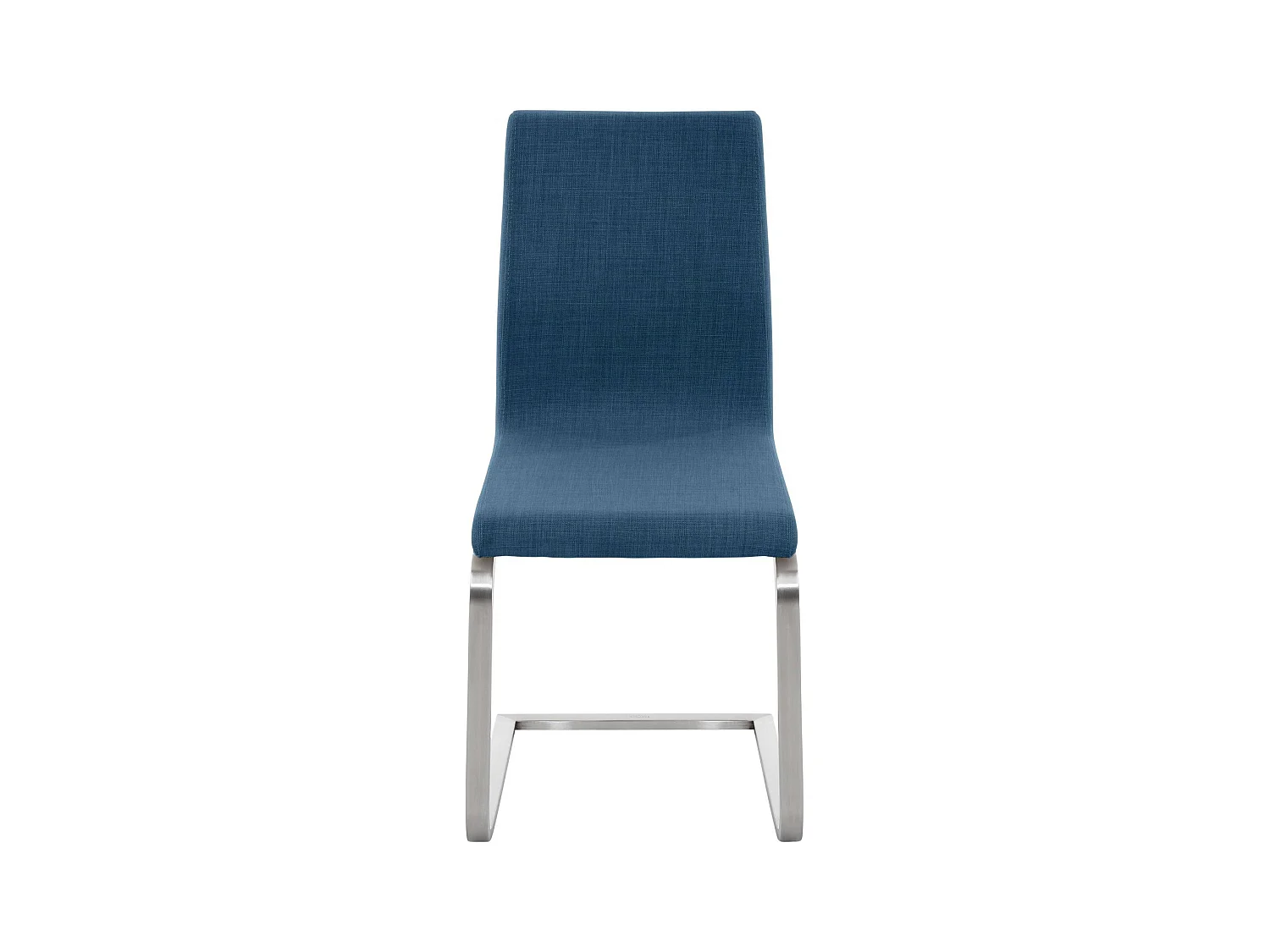 Freischwinger Stuhl - Stoff - blau - Belfort