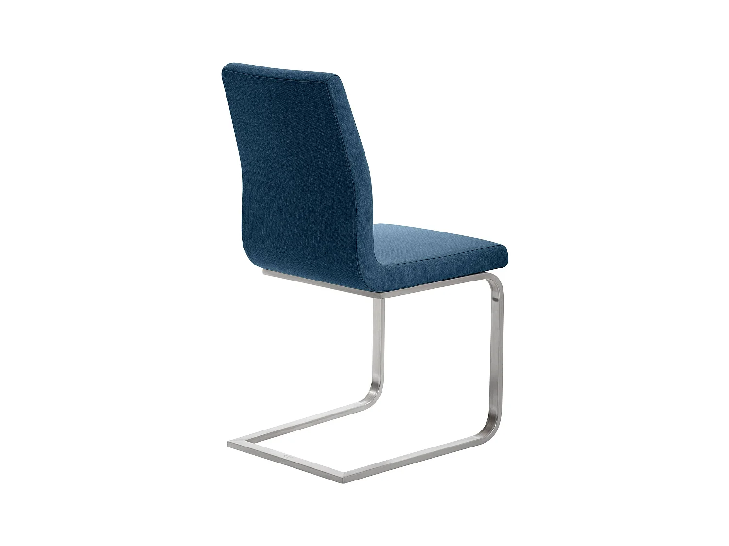 Freischwinger Stuhl - Stoff - blau - Belfort