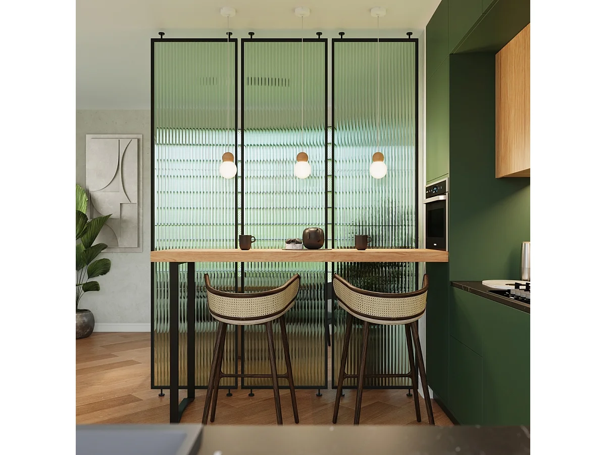 Hanglampen Pekka Scandinavisch Van  - 1 Lichtbronnen - L.11 X H.124 Cm - Wit/Natuurlijk Hout