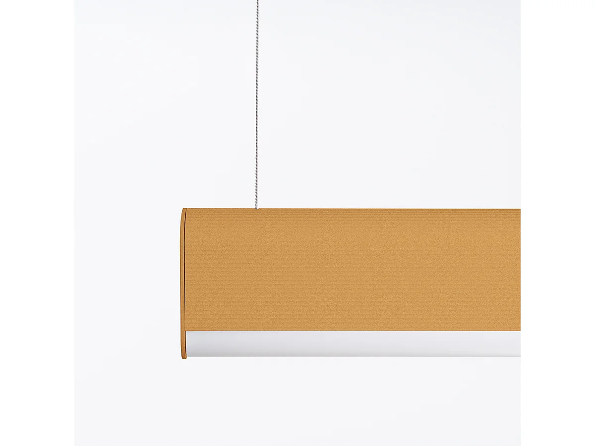 Hanglampen Farge Modern Van  - 1 Lichtbronnen - L.120 X H.150 Cm - Gouden