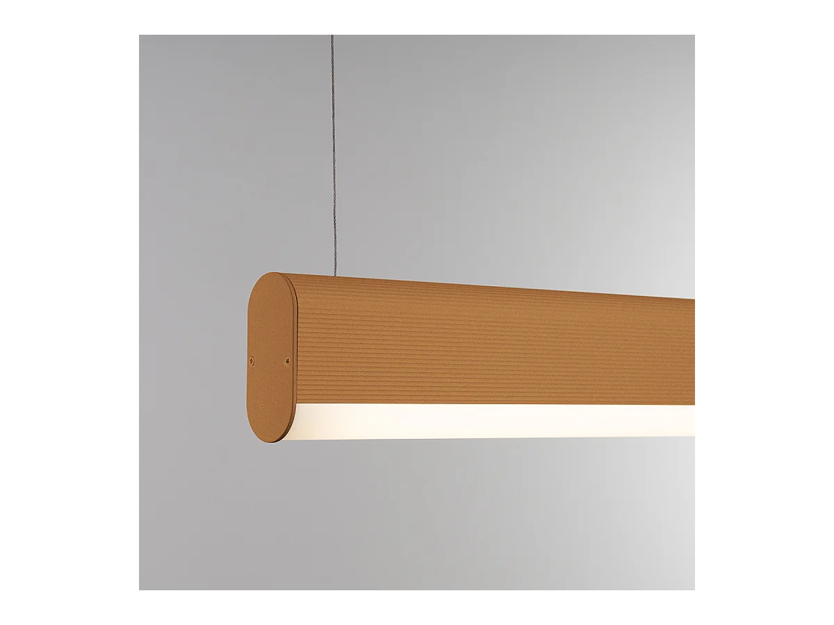 Hanglampen Farge Modern Van  - 1 Lichtbronnen - L.120 X H.150 Cm - Gouden
