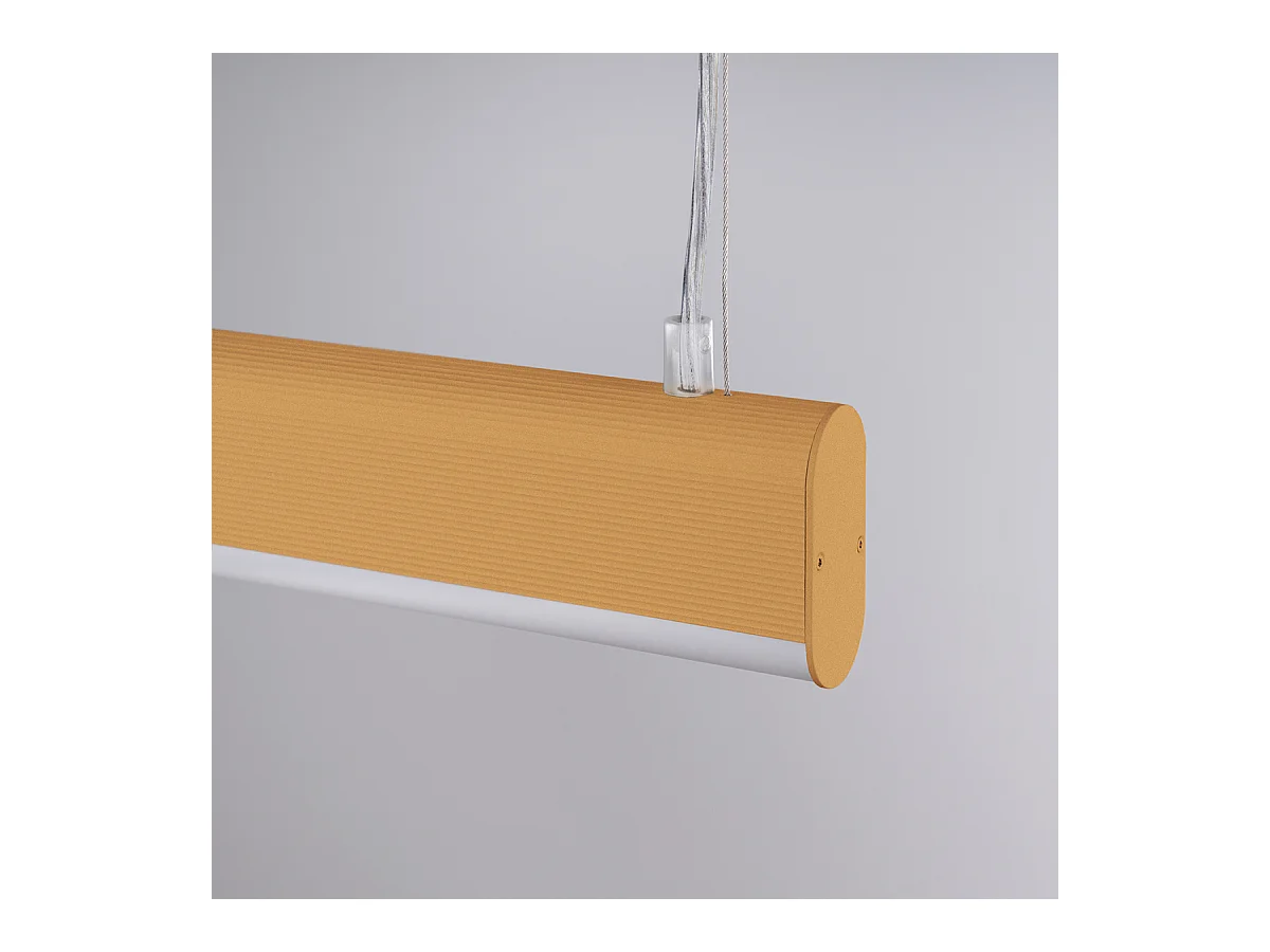 Hanglampen Farge Modern Van  - 1 Lichtbronnen - L.120 X H.150 Cm - Gouden