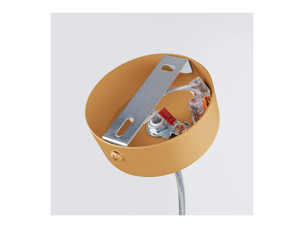 Hanglampen Farge Modern Van  - 1 Lichtbronnen - L.120 X H.150 Cm - Gouden