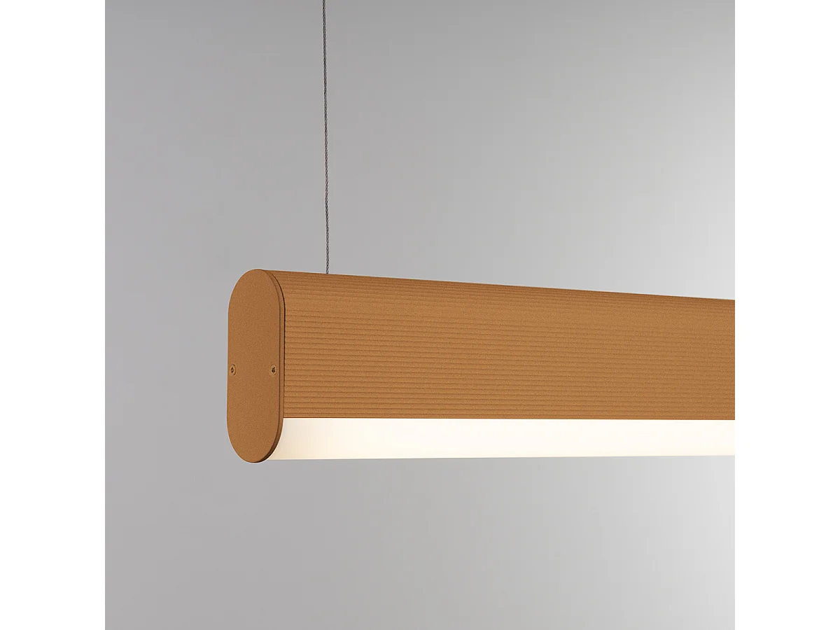 Hanglampen Farge Modern Van  - 1 Lichtbronnen - L.120 X H.150 Cm - Gouden