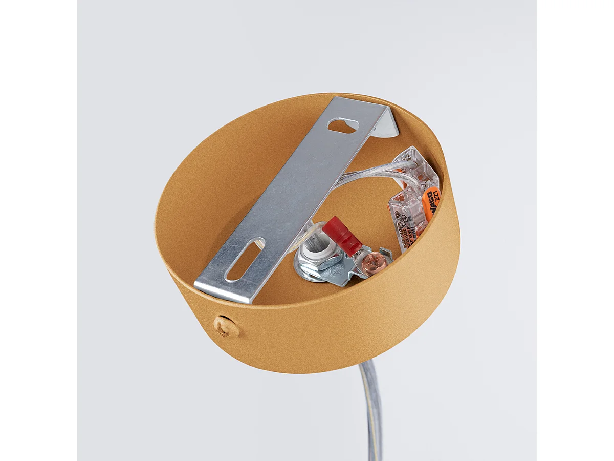 Hanglampen Farge Modern Van  - 1 Lichtbronnen - L.120 X H.150 Cm - Gouden