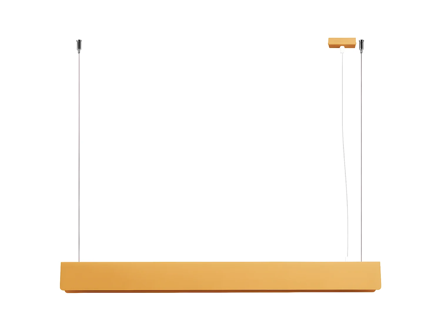 Lampes Suspendues Spark Moderne En Acier - 1 Sources Lumineuses - L.100 X H.120 Cm - Doré