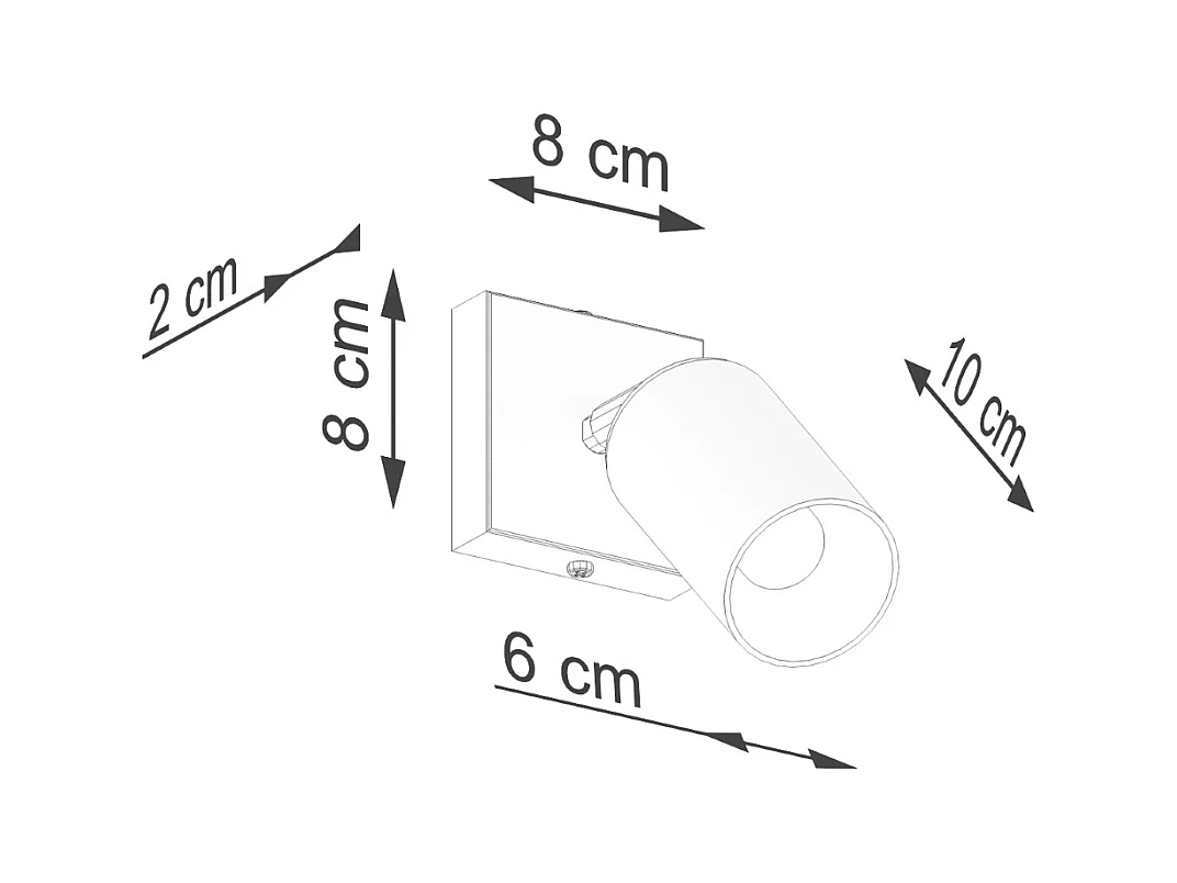Lustre Winx Moderne En Acier - 1 Sources Lumineuses - L.8 X H.18,5 Cm - Noir/Chromé
