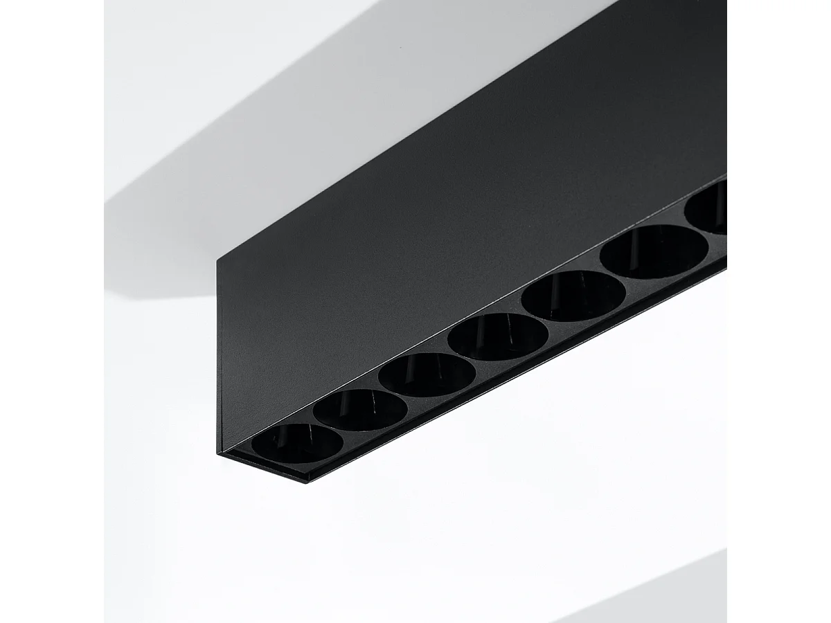 Plafon SOREN czarny LED 4000K