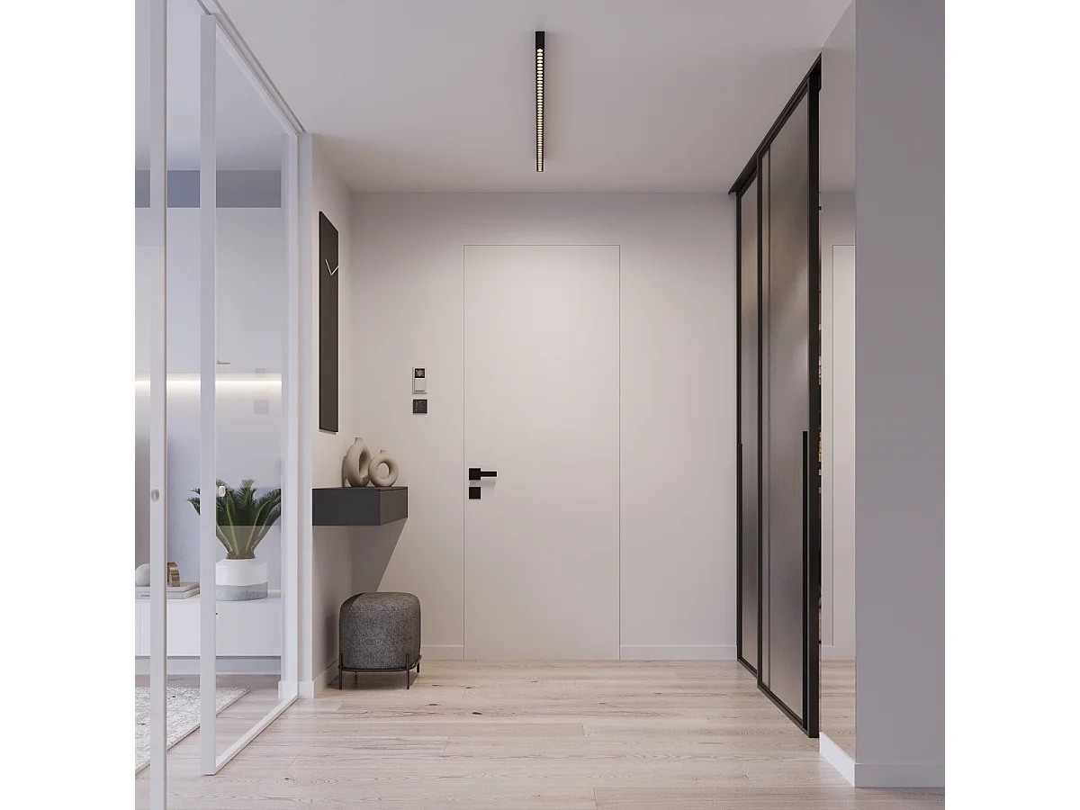 Plafon SOREN czarny LED 4000K