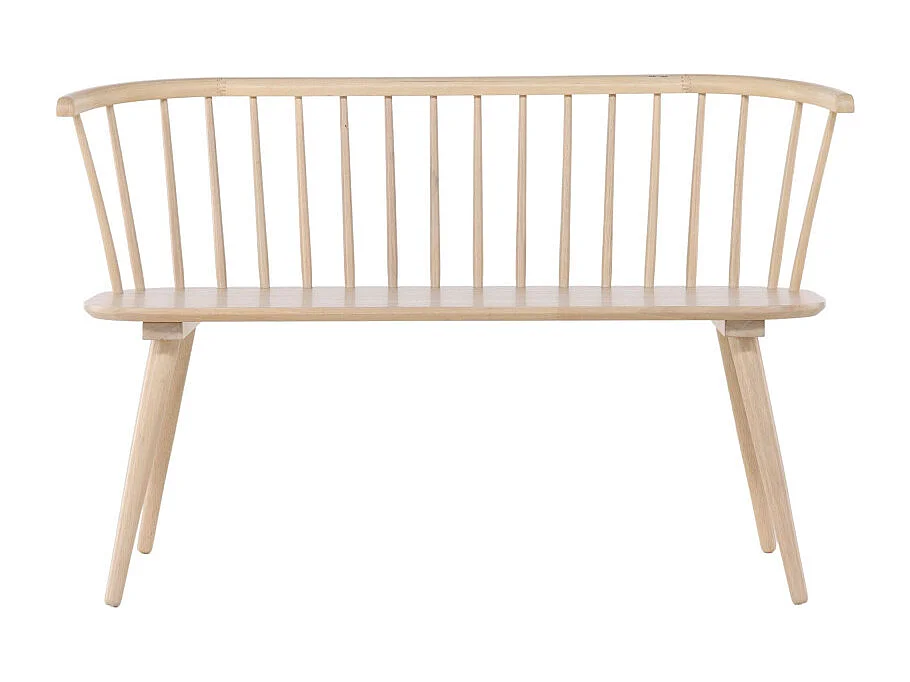 Banc Design en Bois "Bobby" 120cm Naturel
