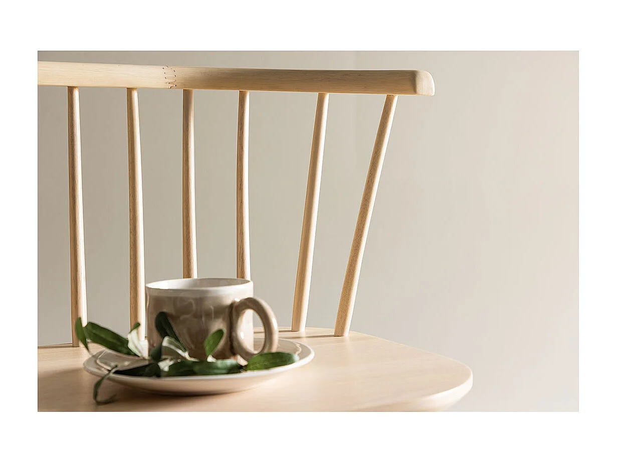 Banc Design en Bois "Bobby" 120cm Naturel