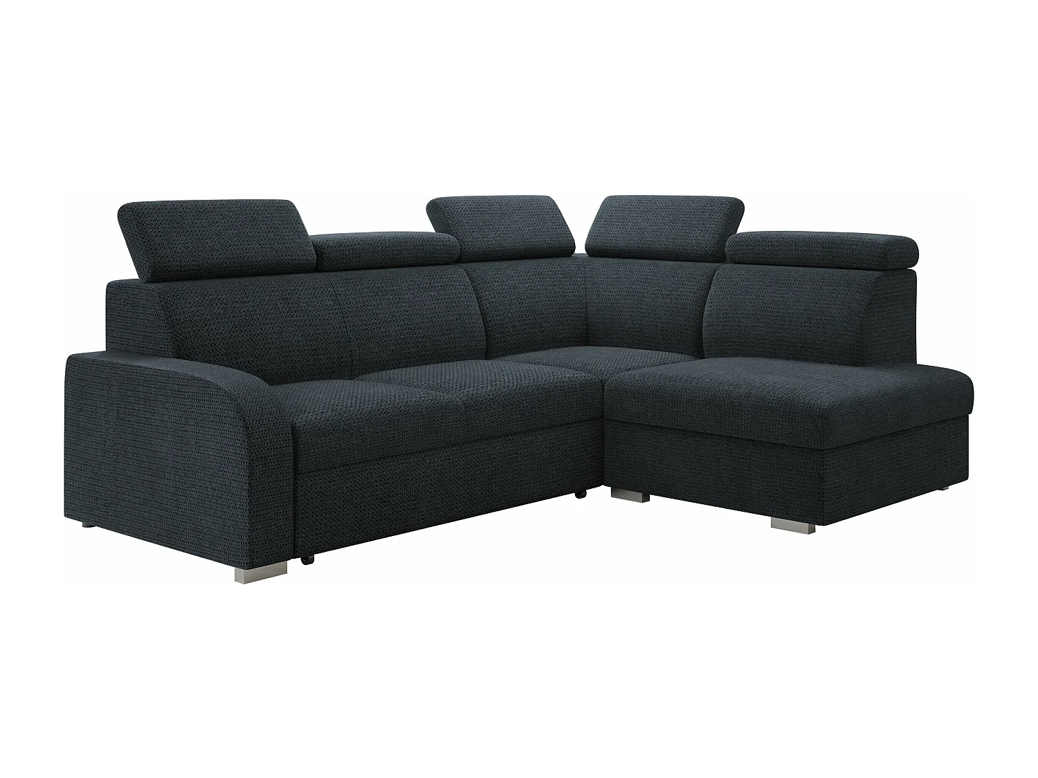 Canapé d'angle Ovos II, Bleu, Disponible, 250x200x85cm