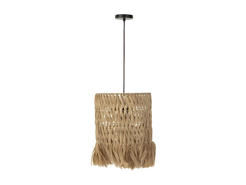 Lampe Suspension "Feuille de Bananier" 40cm Naturel