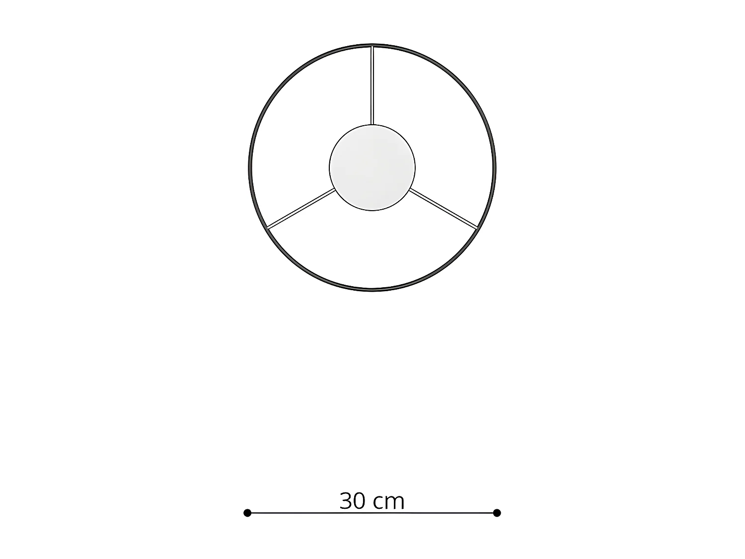 Pendelleuchten Jednorożec Modern Aus  Pvc - 1 Lichtquellen - L.30 X H. Cm - Mehrfarben