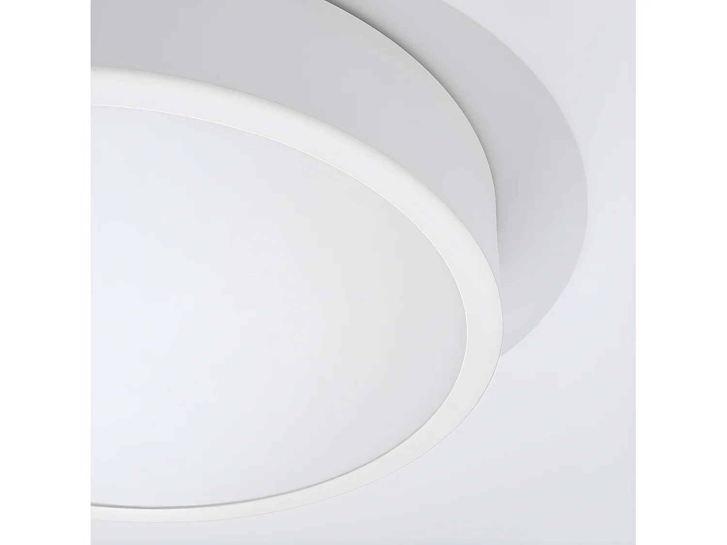 Lampade Da Soffitto Onyx Minimalista Di Alluminio - 1 Sorgenti Luminose - L.30 X A.6 Cm - Bianco