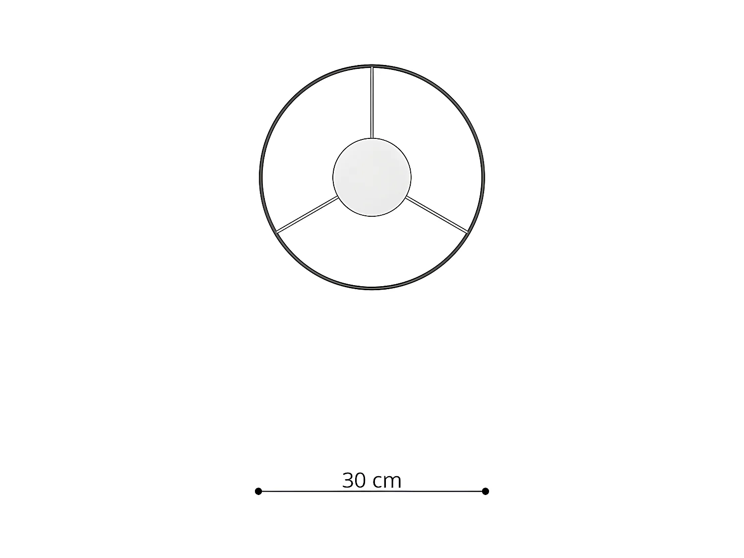 Lampes Suspendues Koty Moderne En Pvc - 1 Sources Lumineuses - L.30 X H.95 Cm - Multicolore