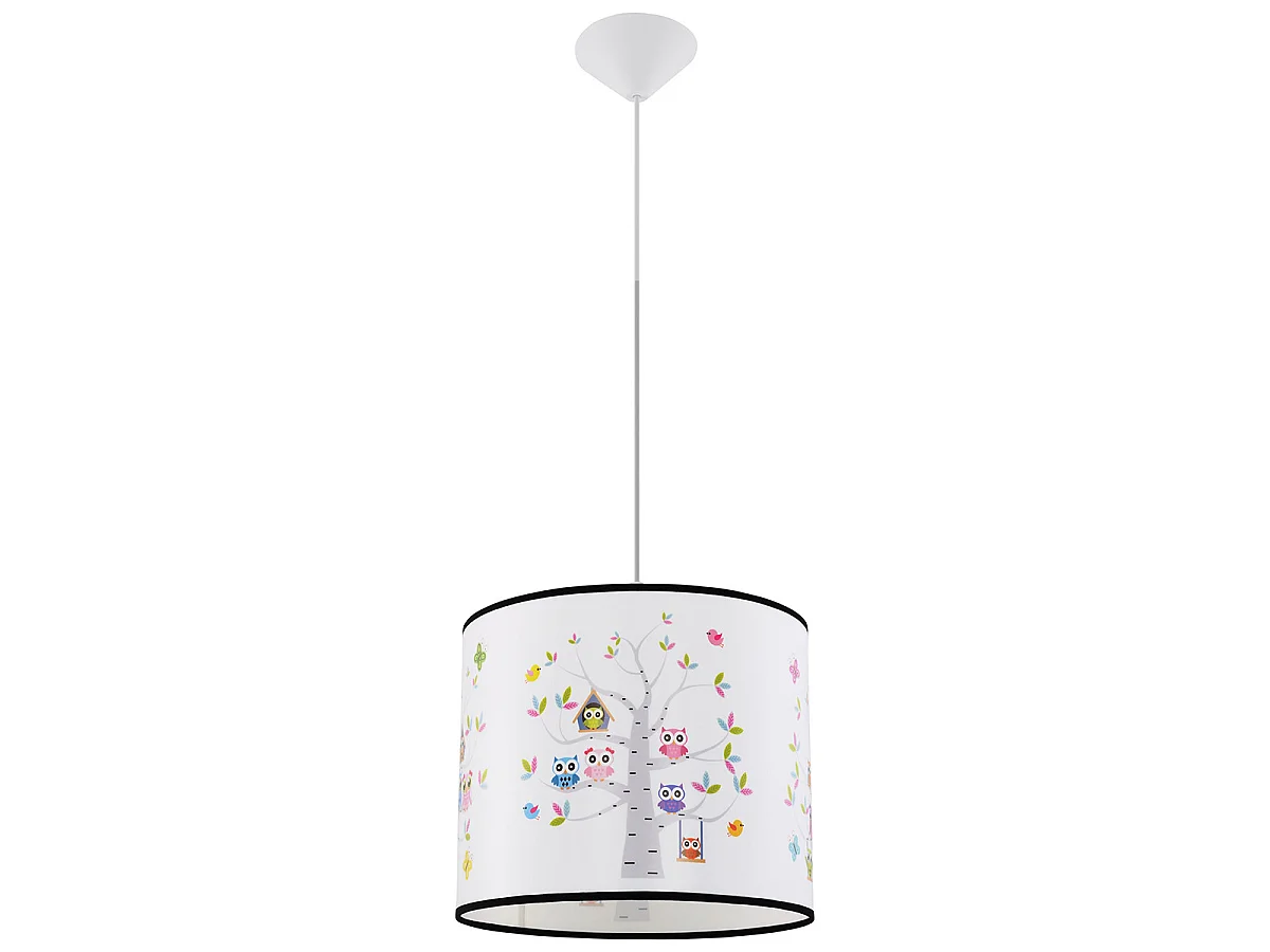 Lampe Suspendues Sowy Moderne En Pvc - 1 Sources Lumineuses - L.30 X H.82 Cm - Multicolore