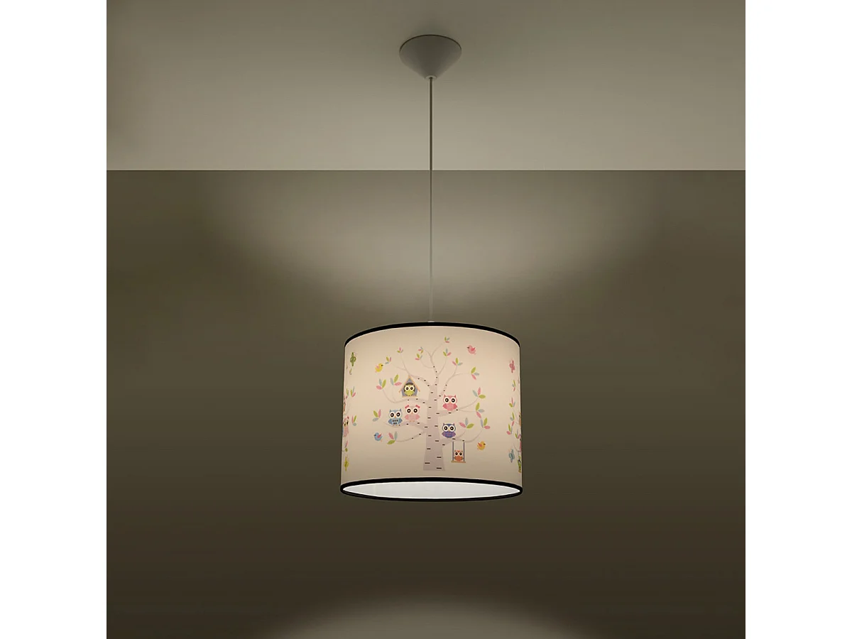 Lampe Suspendues Sowy Moderne En Pvc - 1 Sources Lumineuses - L.30 X H.82 Cm - Multicolore