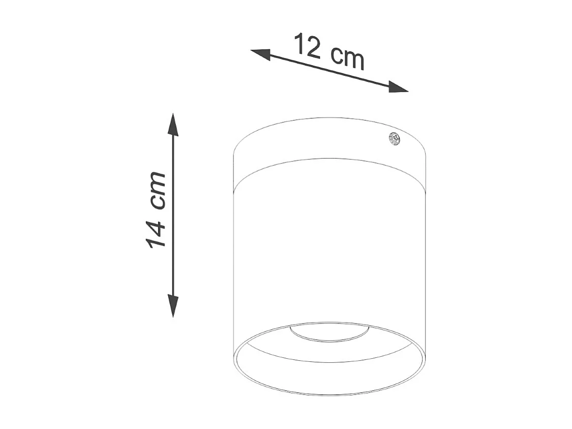 Lámparas De Techo Rif Escandinavo De Madera/Aluminio - 1 Fuentes Luminosas - L.12 X A.14 Cm - Blanco/Madera Natural