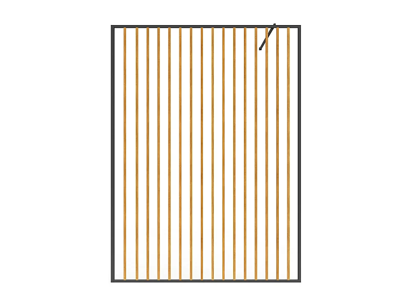 Mampara de ducha con puerta