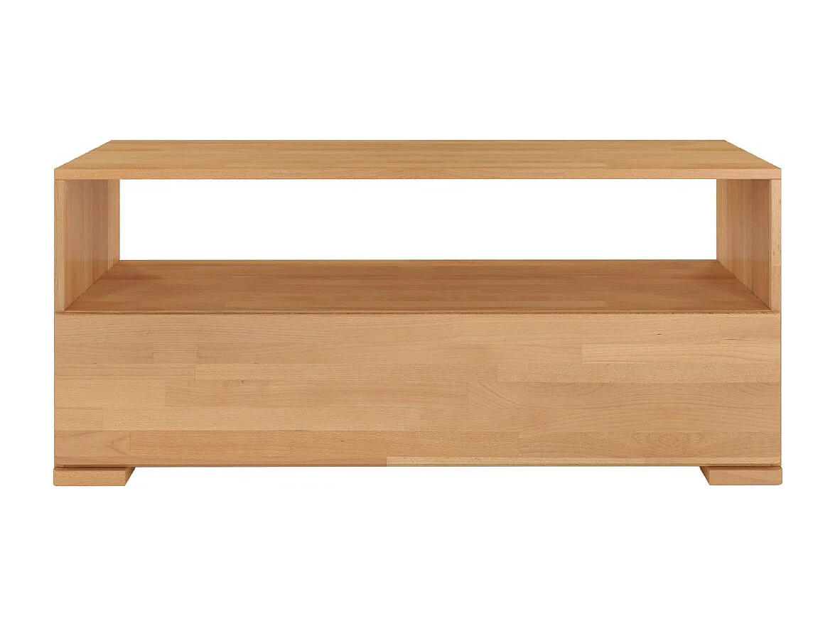 Meuble TV en bois de hêtre Visby Sandema / naturelle