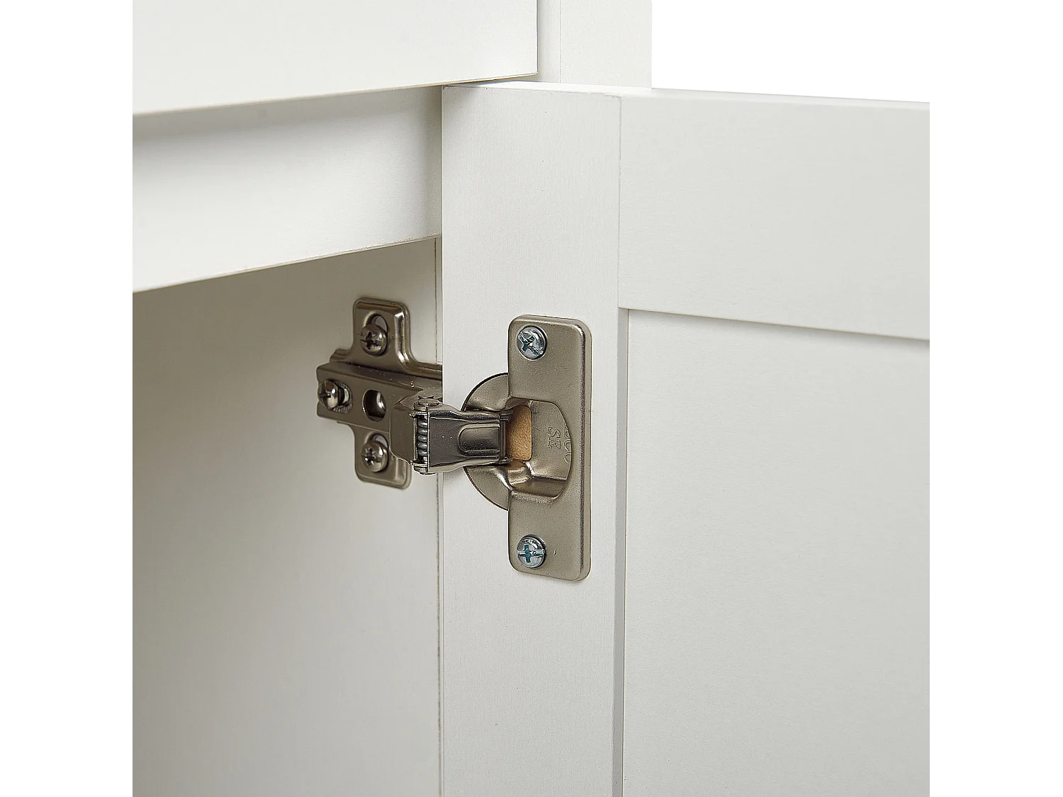 Commode 3 portes ATOCA Blanc cassé