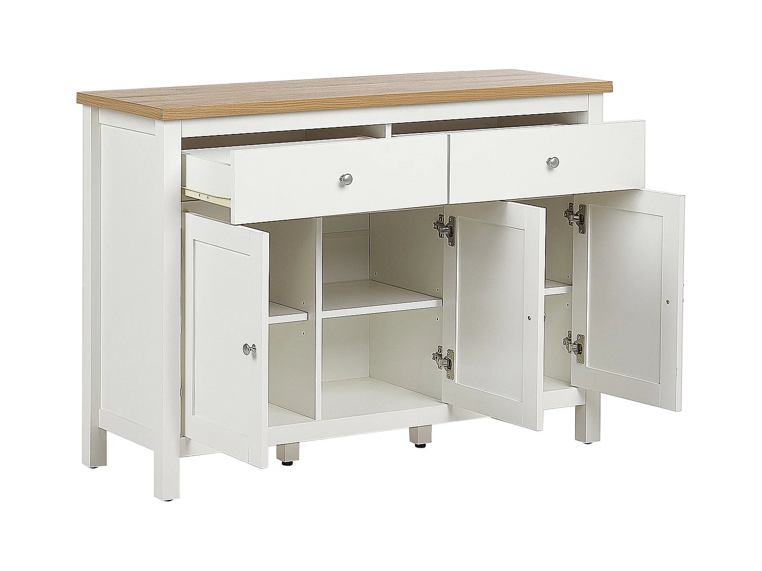Credenza a 3 ante ATOCA Bianco sporco