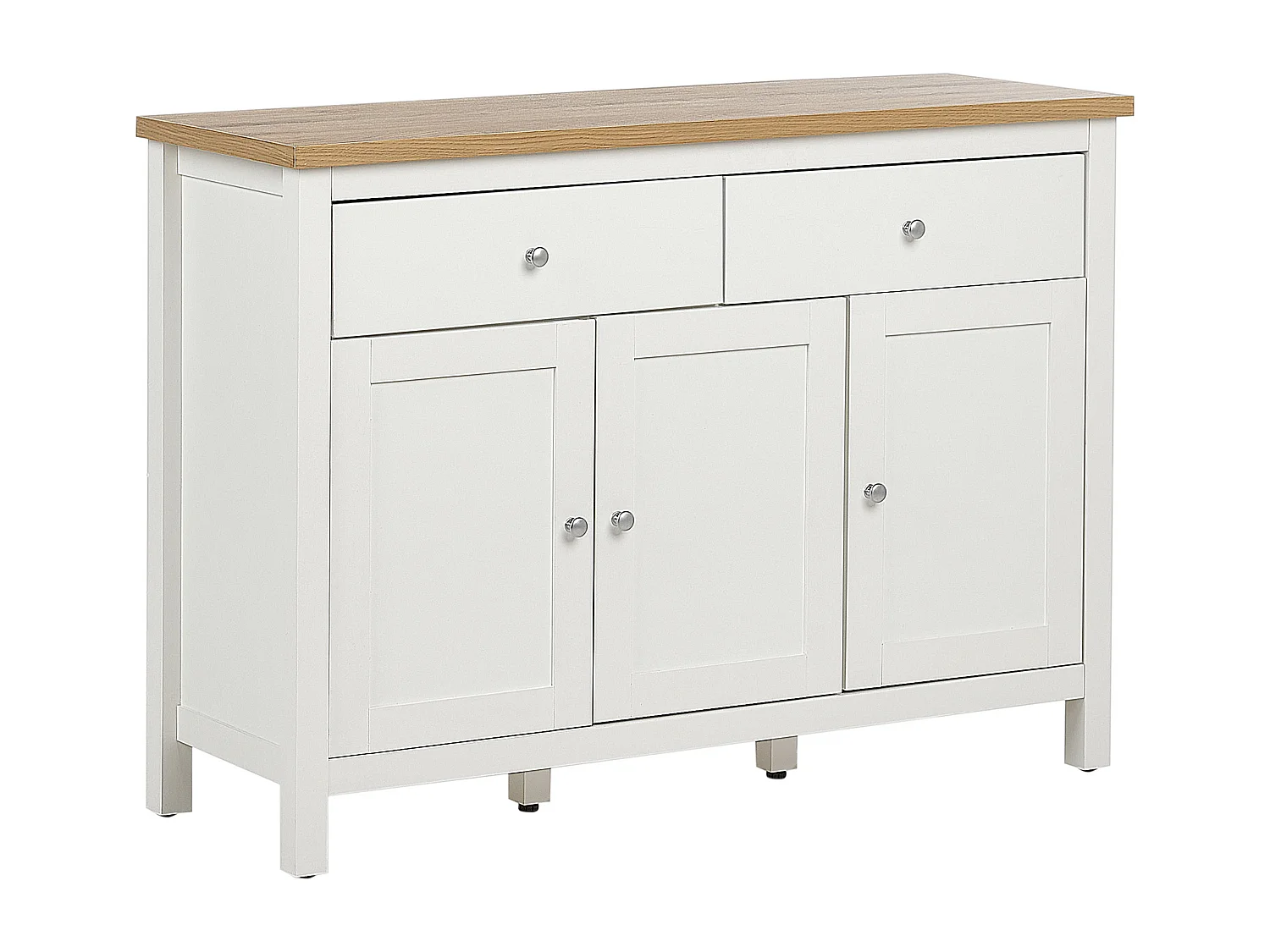 Dressoir met 3 deuren ATOCA Gebroken wit