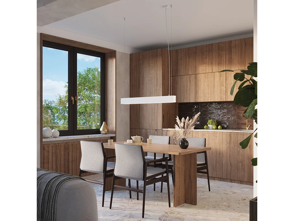 Lampa wisząca SPARK biała