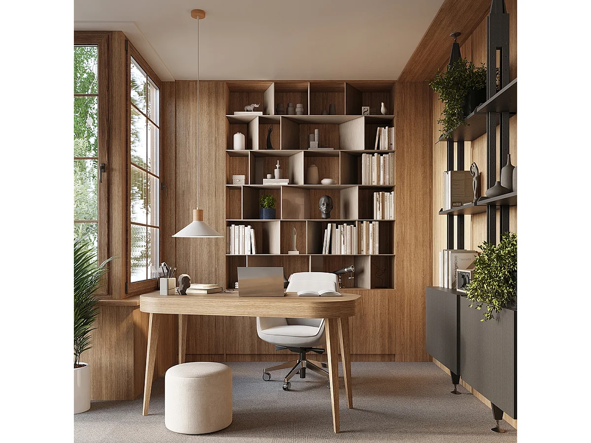 Hanglampen Jaga Scandinavisch Van  - 1 Lichtbronnen - L.30 X H.120 Cm - Wit