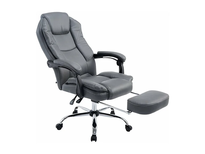 Fauteuil de bureau ergonomique grise 67 x 64 x 124 cm BUR10380