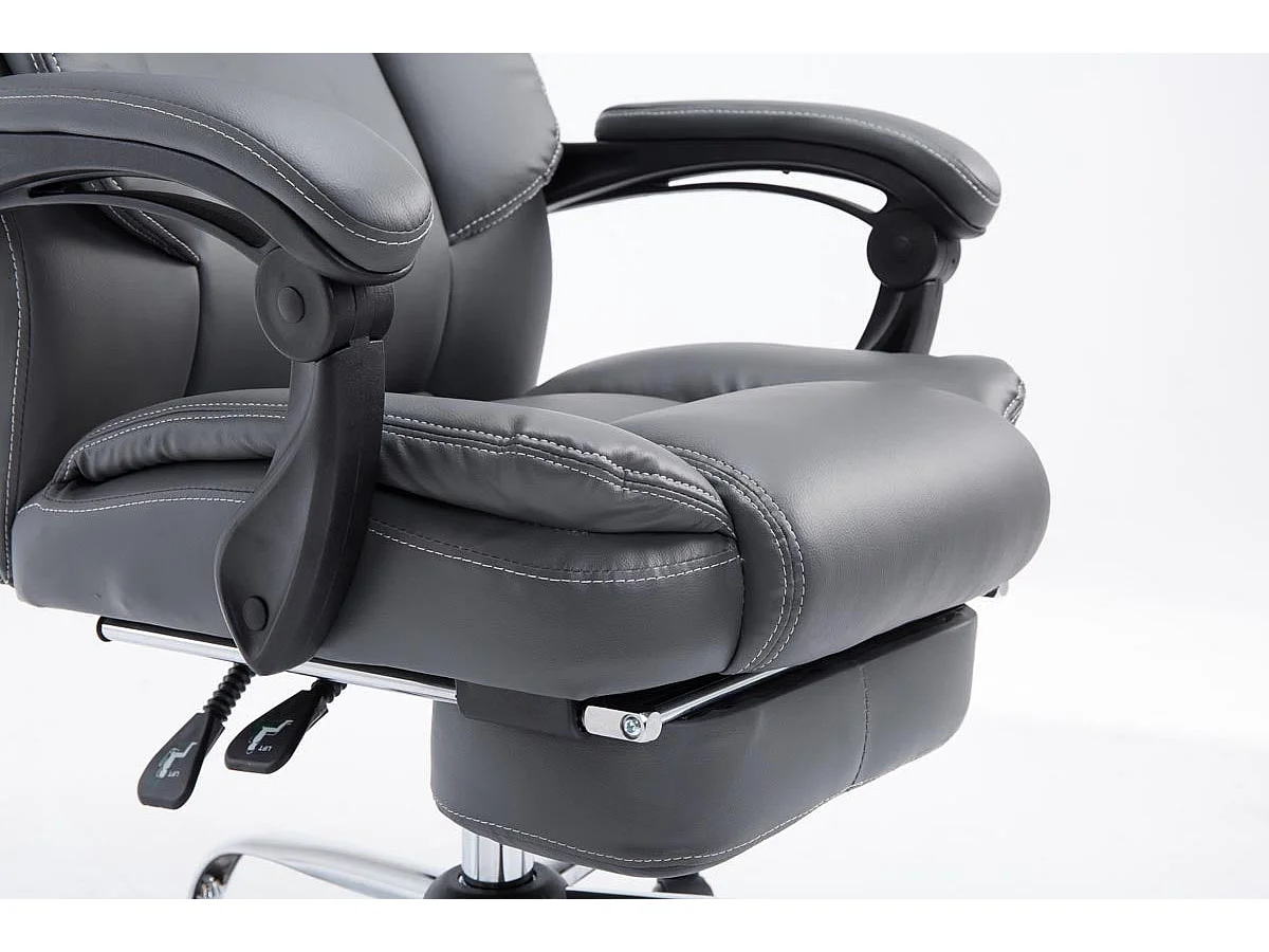 Fauteuil de bureau ergonomique grise 67 x 64 x 124 cm BUR10380