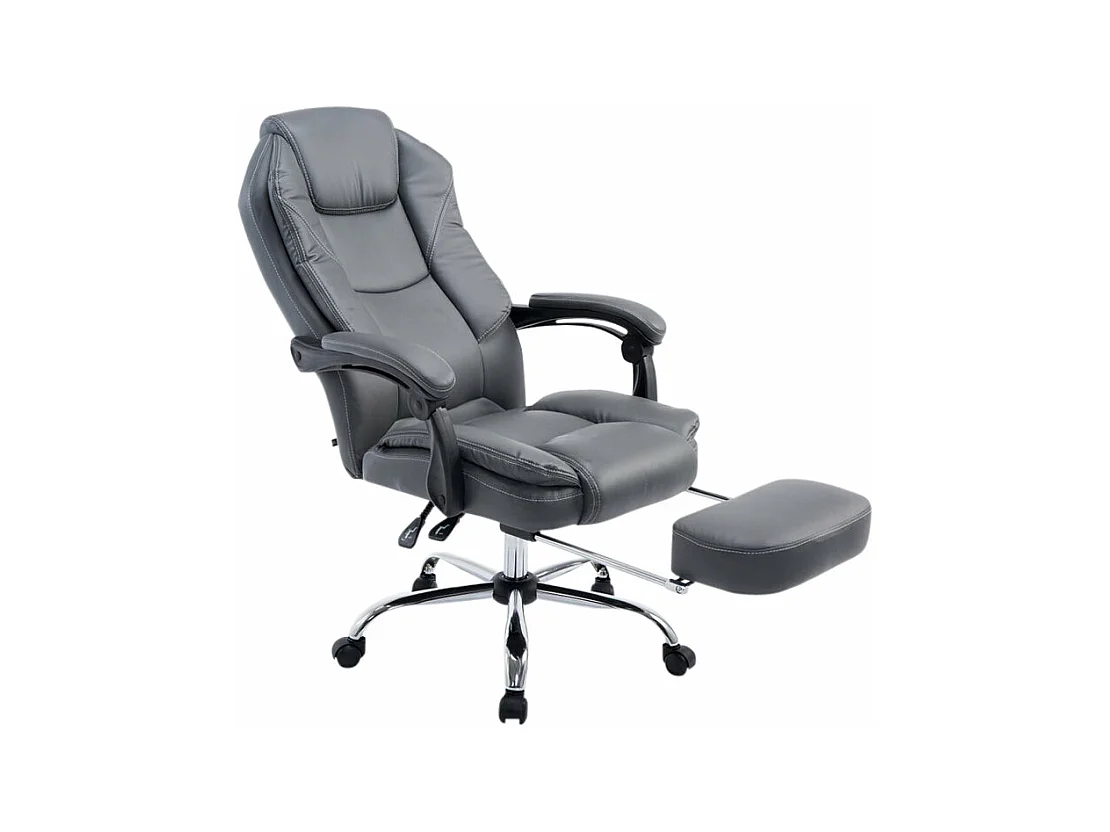 Fauteuil de bureau ergonomique grise 67 x 64 x 124 cm BUR10380
