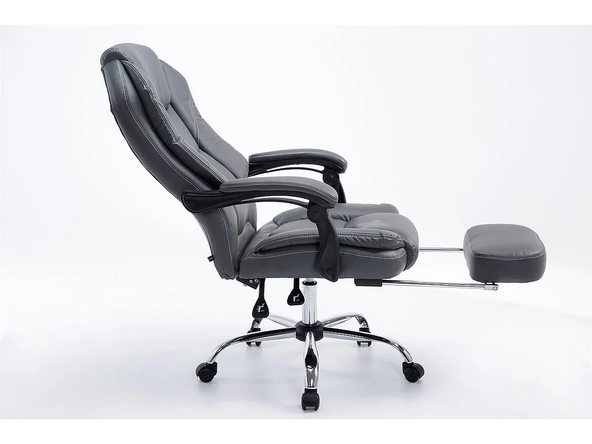 Fauteuil de bureau ergonomique grise 67 x 64 x 124 cm BUR10380